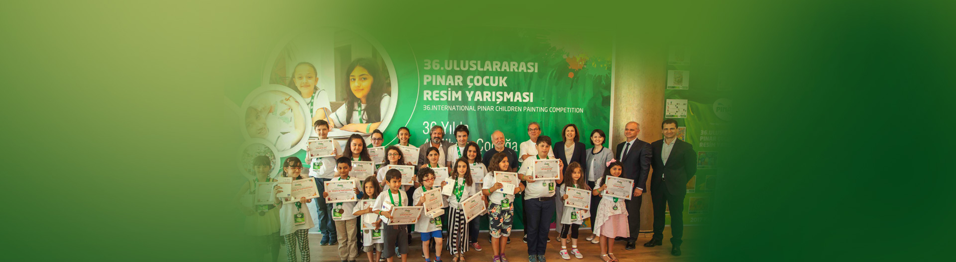 36.Uluslararası Pınar Çocuk Resim Yarışması Başladı 36.Uluslararası Pınar Çocuk Resim Yarışması Başladı