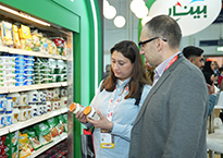 Gulfood Fuarında ziyaretçiler Pınar ürünlerini ilgiyle inceledi